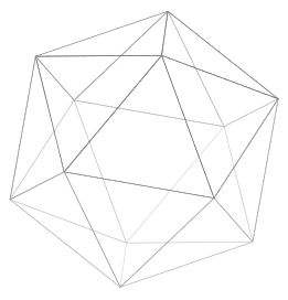 regular icosahedron